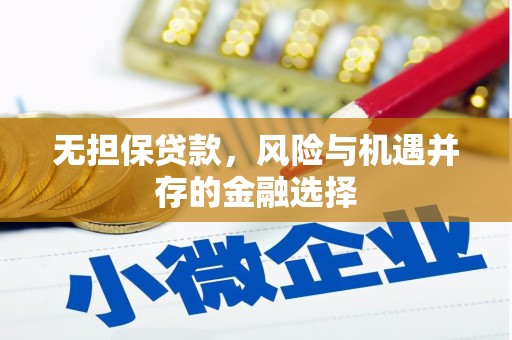 凤城无担保贷款，风险与机遇并存的金融选择