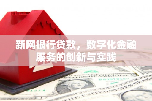 凤城新网银行贷款，数字化金融服务的创新与实践
