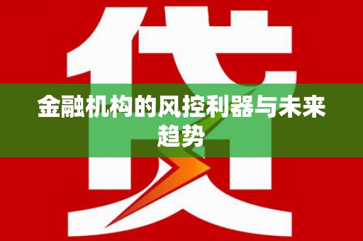凤城金融机构的风控利器与未来趋势