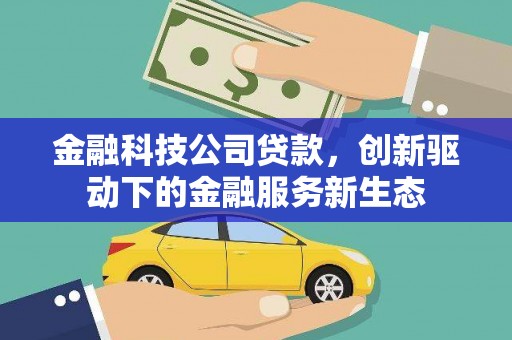 凤城金融科技公司贷款，创新驱动下的金融服务新生态