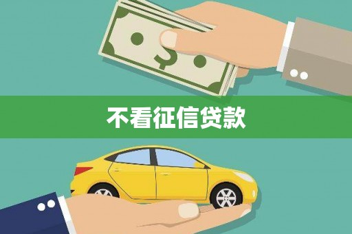 凤城不看征信贷款