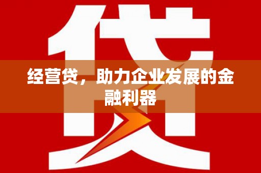 凤城经营贷，助力企业发展的金融利器