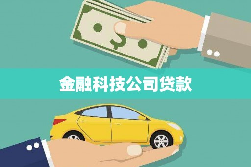 凤城金融科技公司贷款