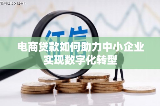 凤城电商贷款如何助力中小企业实现数字化转型