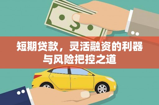 凤城短期贷款，灵活融资的利器与风险把控之道