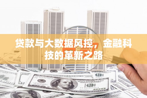 凤城贷款与大数据风控，金融科技的革新之路