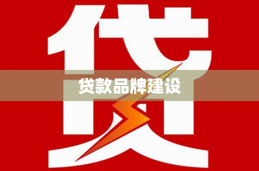 凤城贷款品牌建设