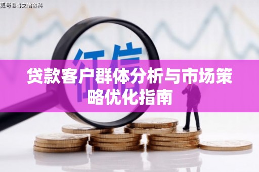 凤城贷款客户群体分析与市场策略优化指南