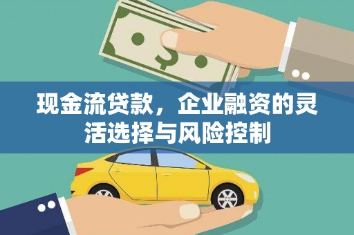 凤城现金流贷款，企业融资的灵活选择与风险控制