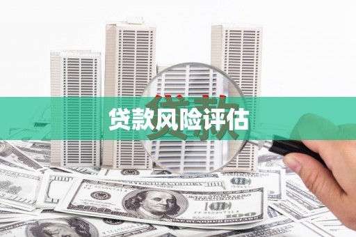 凤城贷款风险评估