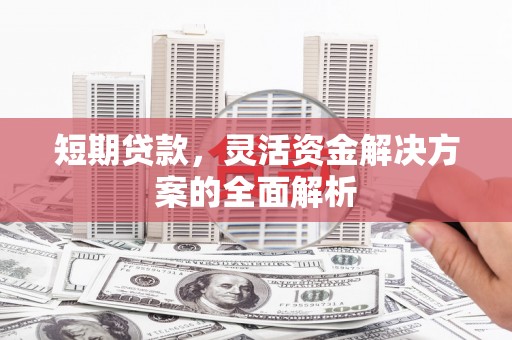 凤城短期贷款，灵活资金解决方案的全面解析