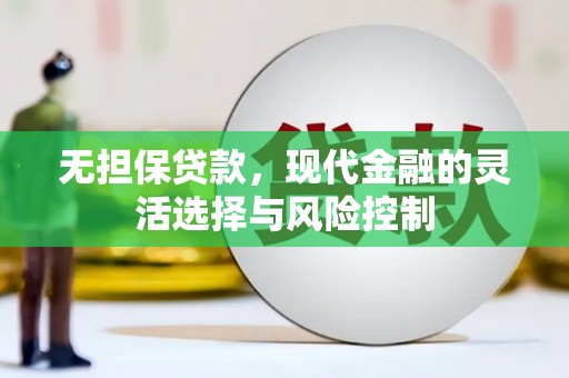 凤城无担保贷款，现代金融的灵活选择与风险控制