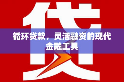 凤城循环贷款，灵活融资的现代金融工具