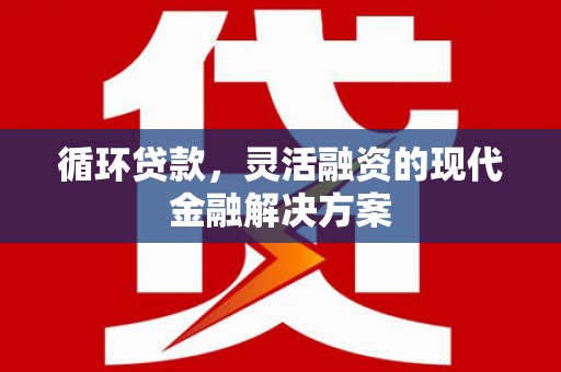 凤城循环贷款，灵活融资的现代金融解决方案