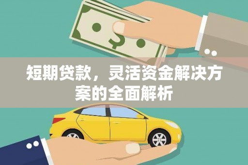 凤城短期贷款，灵活资金解决方案的全面解析