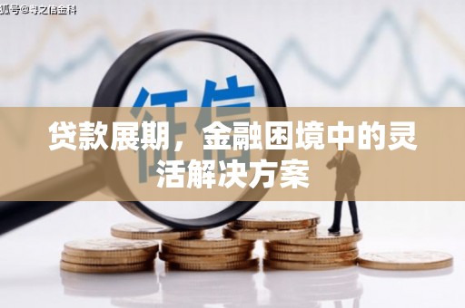 凤城贷款展期，金融困境中的灵活解决方案