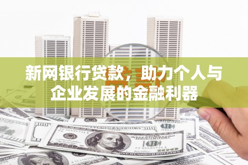 凤城新网银行贷款，助力个人与企业发展的金融利器
