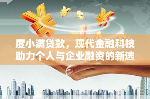 凤城度小满贷款，现代金融科技助力个人与企业融资的新选择
