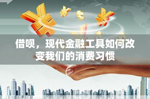 凤城借呗，现代金融工具如何改变我们的消费习惯