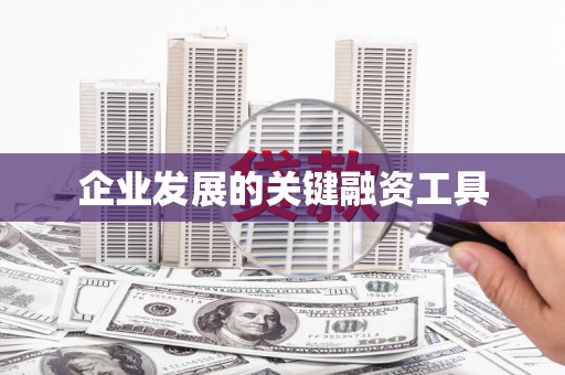 凤城企业发展的关键融资工具