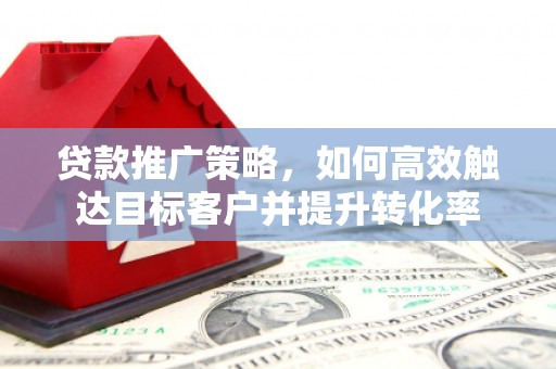 凤城贷款推广策略，如何高效触达目标客户并提升转化率