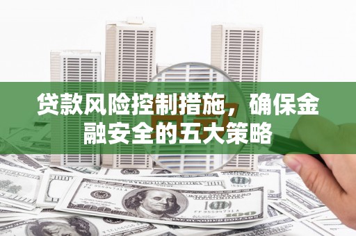 凤城贷款风险控制措施，确保金融安全的五大策略