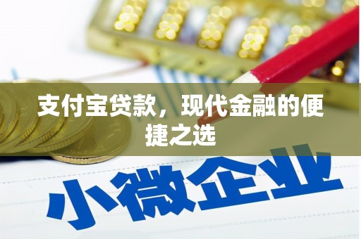 凤城支付宝贷款，现代金融的便捷之选