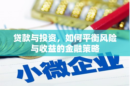 凤城贷款与投资，如何平衡风险与收益的金融策略