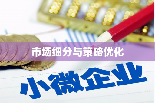 凤城市场细分与策略优化