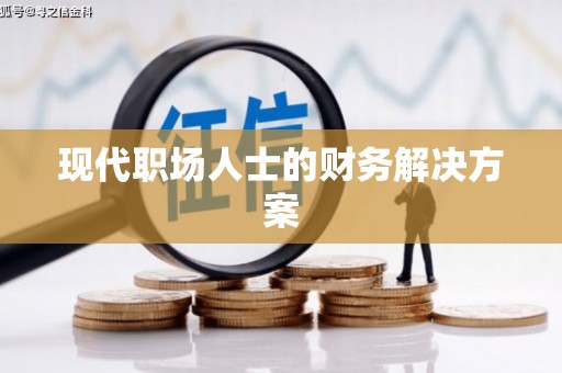 凤城现代职场人士的财务解决方案