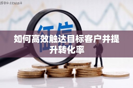 凤城如何高效触达目标客户并提升转化率